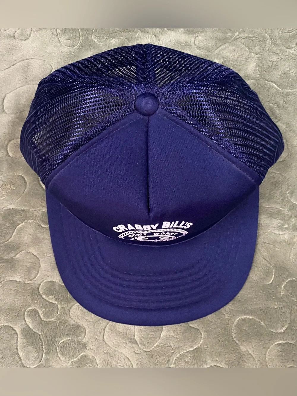 Crabby Bill's Don't Worry Be Crabby Indian Rocks Beach FL, SnapBack Trucker Hat